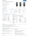 MANDO CONTROL REMOTO RF   RT6   4 ZONAS /  4 ESCENAS